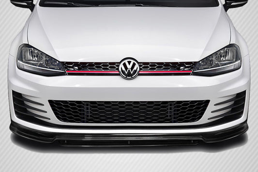 Carbon Creations RZ Front Lip Spoiler Compatible With 2015-2021 Volkswagen GTI - 2 Piece - 116998