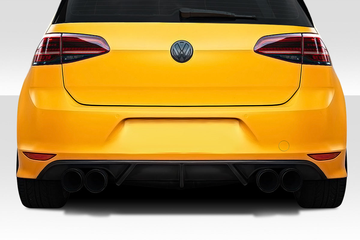 Extreme Dimensions Duraflex RZ Rear Lip Add On Spoiler Compatible With 2015-2021 Volkswagen Golf - 1 Piece - 116999