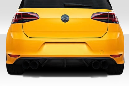 Extreme Dimensions Duraflex RZ Rear Lip Add On Spoiler Compatible With 2015-2021 Volkswagen Golf - 1 Piece - 116999