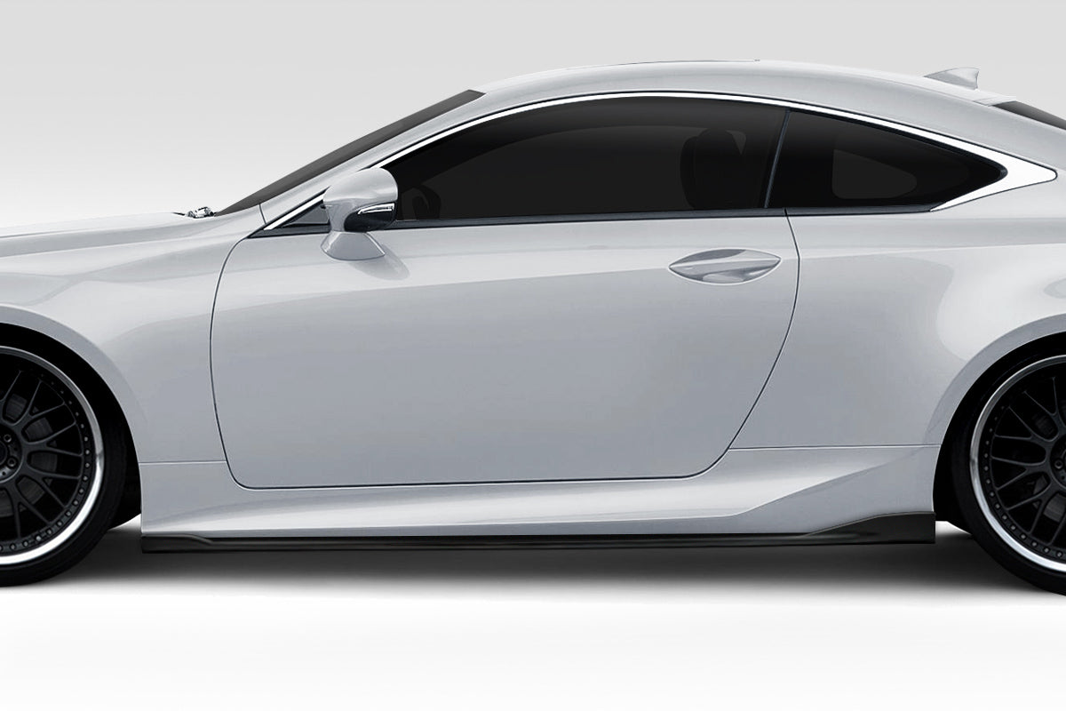 Extreme Dimensions Duraflex SBZ Side Skirts Compatible With 2015-2018 Lexus RC - 2 Piece - 117003