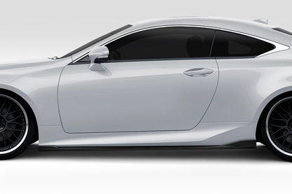 Extreme Dimensions Duraflex SBZ Side Skirts Compatible With 2015-2018 Lexus RC - 2 Piece - 117003