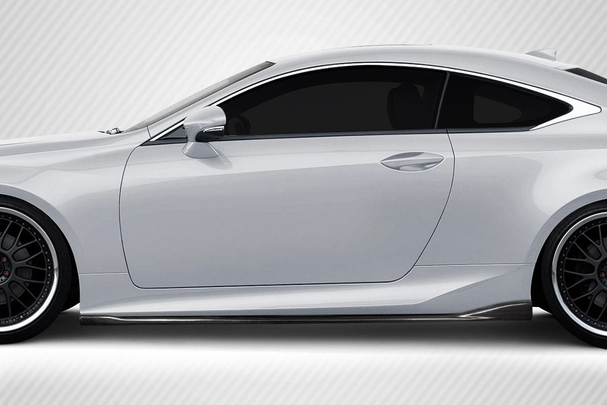 Carbon Creations SBZ Side Skirts Compatible With 2015-2018 Lexus RC - 2 Piece - 117004