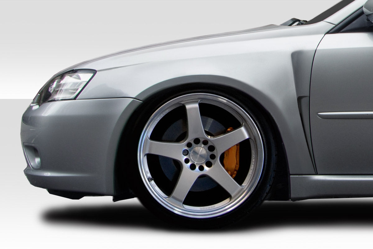 Extreme Dimensions Duraflex STI look Front Fenders Compatible With 2008-2009 Subaru Legacy - 2 Piece - 117009