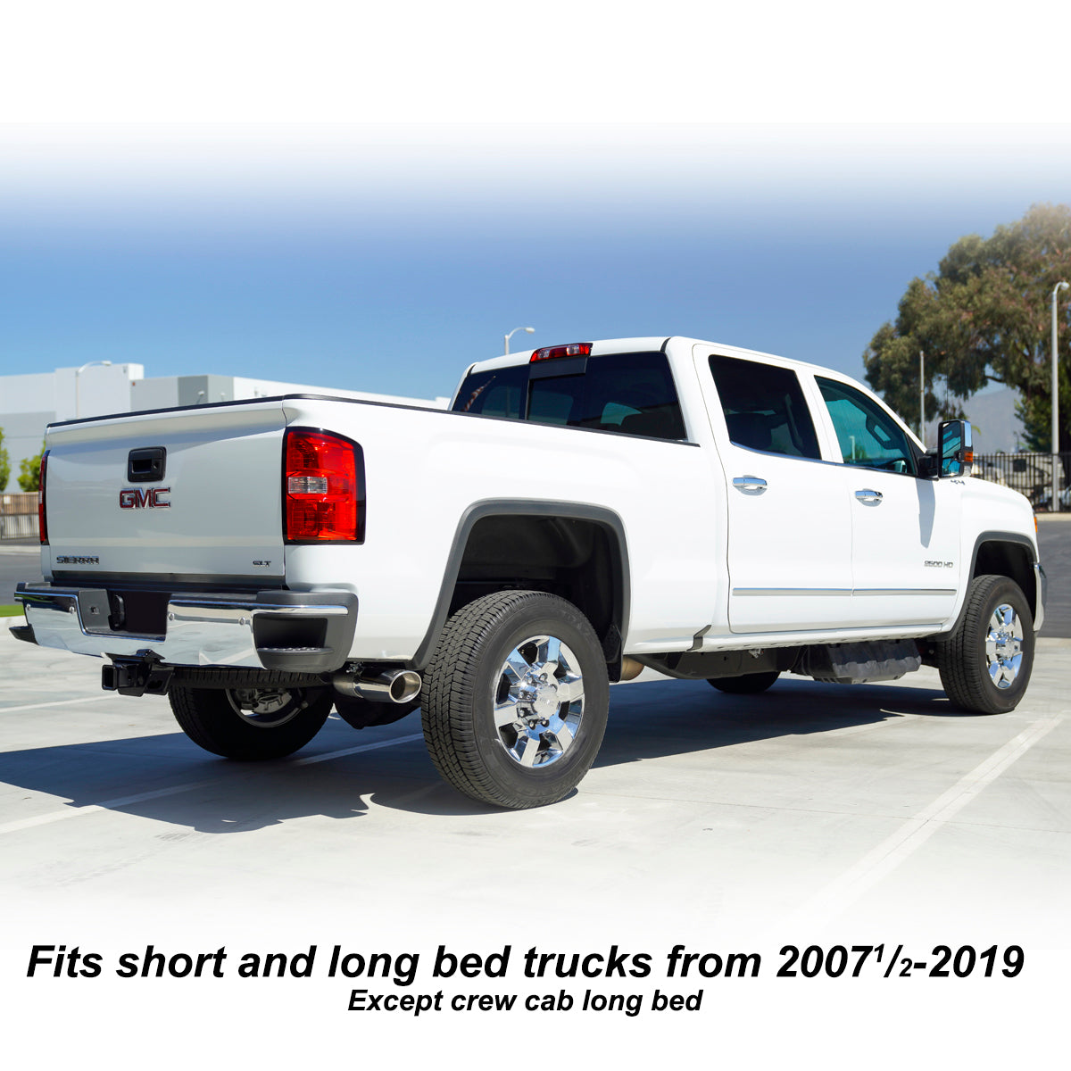 2007-2019 GM 6.6L Duramax 304 Stainless Steel Cat-Back Performance Exhaust System with Polished Tip ppepower
