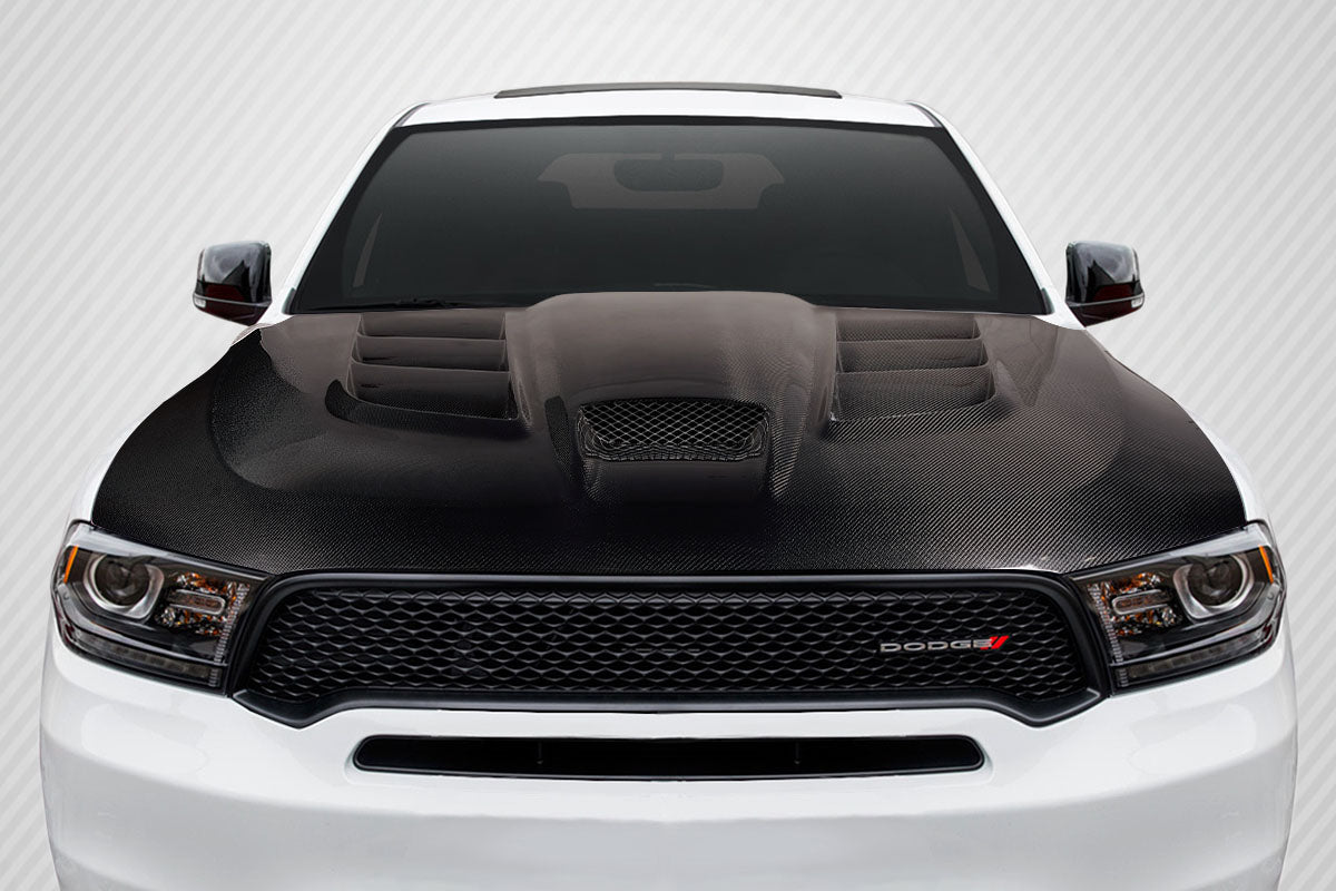 Carbon Creations Viper Hood Compatible With 2011-2023 Dodge Durango - 1 Piece - 117019