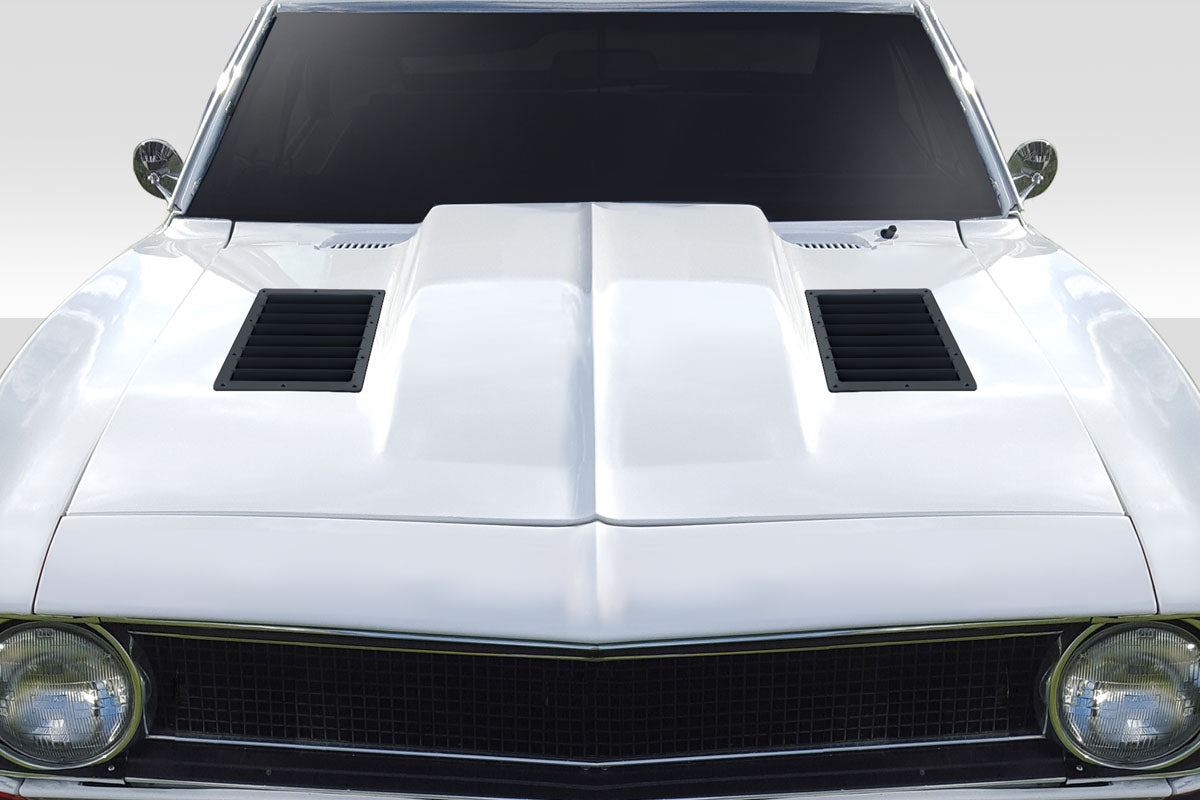 Extreme Dimensions Duraflex GT1 Hood Vents Compatible With 1967-1969 Chevrolet Camaro - 2 Piece - 117020