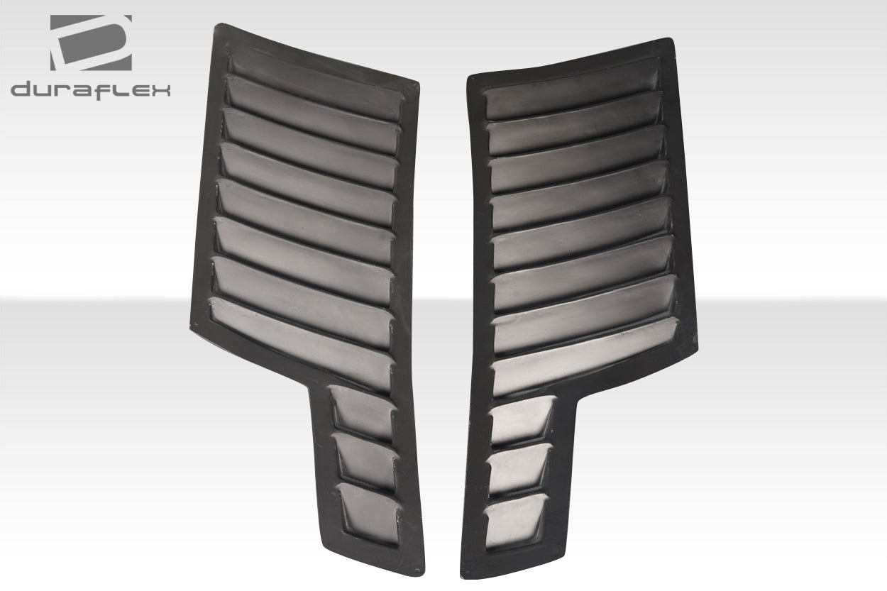 Extreme Dimensions Duraflex GT1 Side Hood Vents Compatible With 2015-2023 Ford Mustang GT350 - 2 Piece - 117024