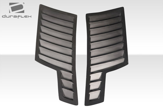 Extreme Dimensions Duraflex GT1 Side Hood Vents Compatible With 2015-2023 Ford Mustang GT350 - 2 Piece - 117024