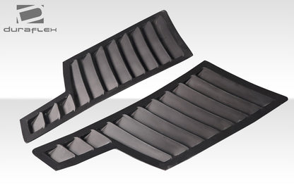 Extreme Dimensions Duraflex GT1 Side Hood Vents Compatible With 2015-2023 Ford Mustang GT350 - 2 Piece - 117024