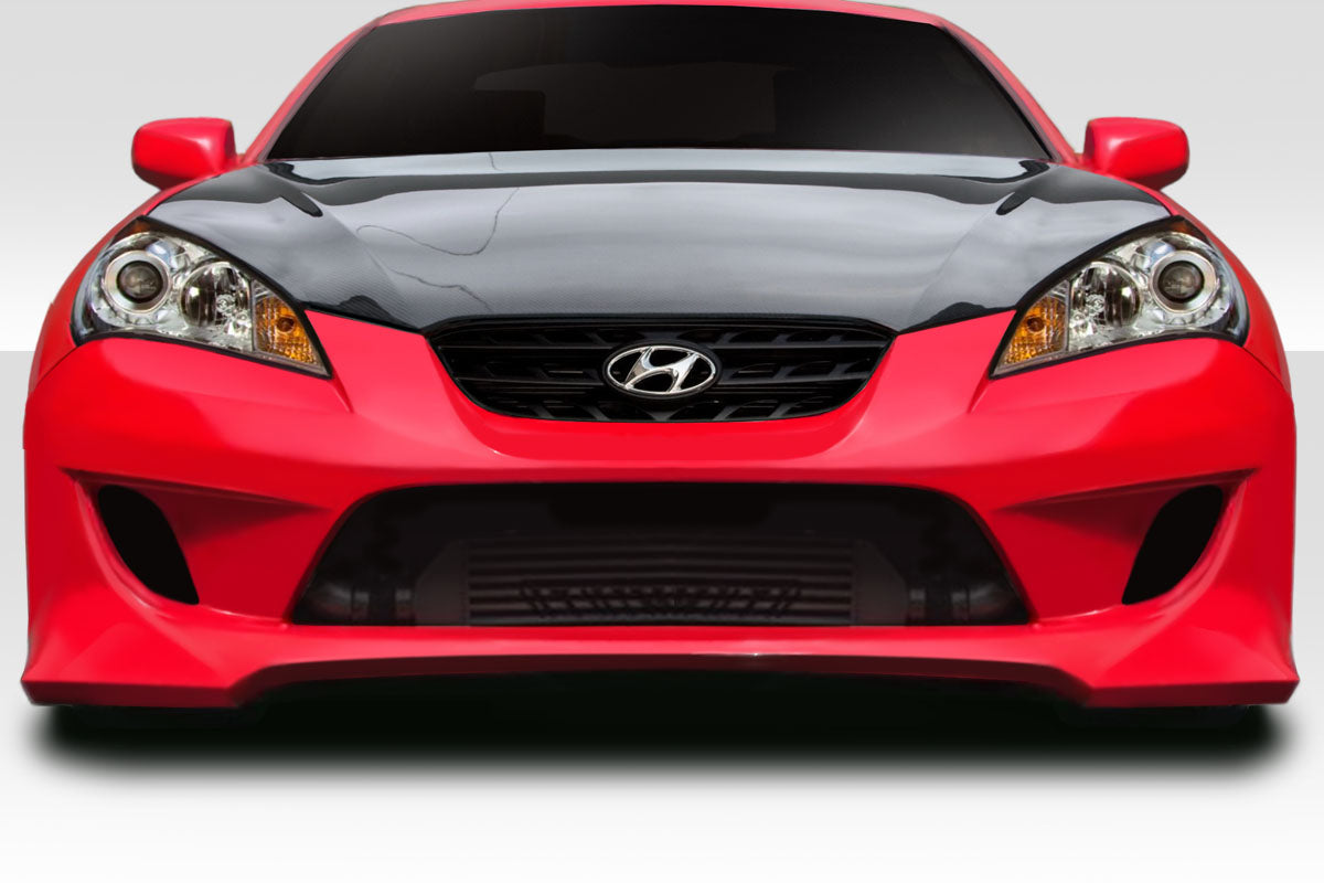 Extreme Dimensions Duraflex EFX Front Bumper Cover Compatible With 2010-2012 Hyundai Genesis Coupe - 1 Piece - 117028