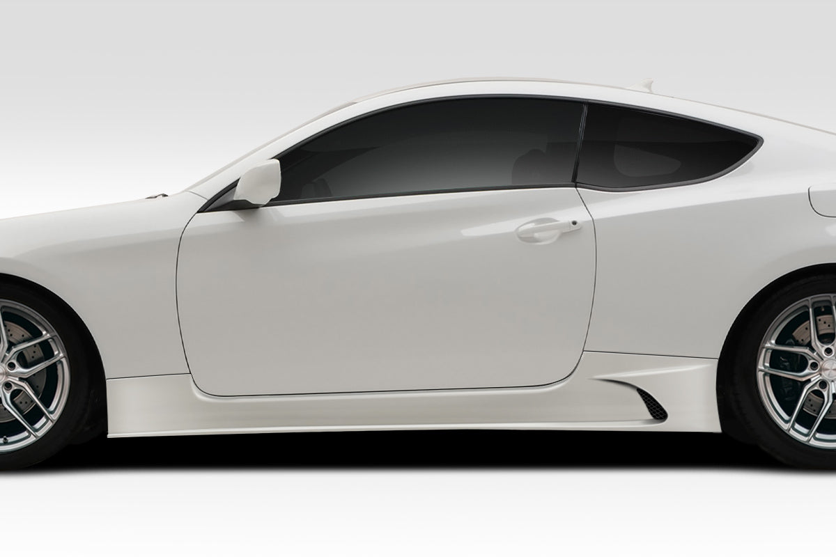 Extreme Dimensions Duraflex Flux Side Skirts Compatible With 2010-2016 Hyundai Genesis Coupe - 2 Piece - 117029