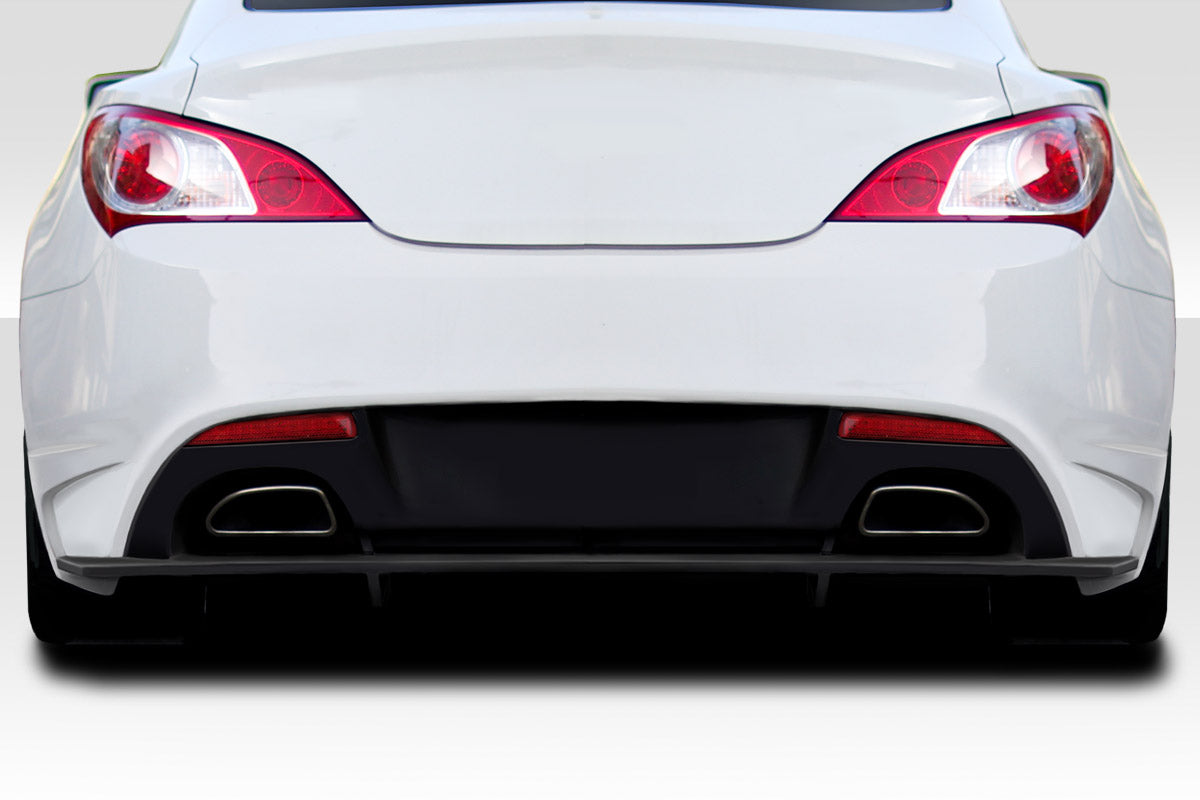Extreme Dimensions Duraflex EFX Rear Bumper Cover Compatible With 2010-2016 Hyundai Genesis Coupe - 1 Piece - 117030