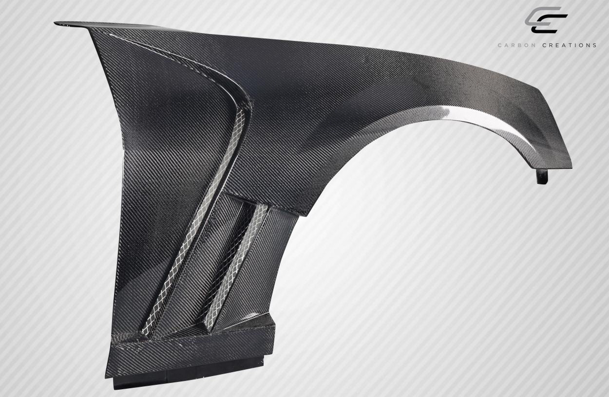 Carbon Creations Front Fenders Compatible With 2010-2015 Chevrolet Camaro - 2 Piece - 117038