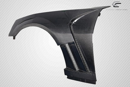 Carbon Creations Front Fenders Compatible With 2010-2015 Chevrolet Camaro - 2 Piece - 117038