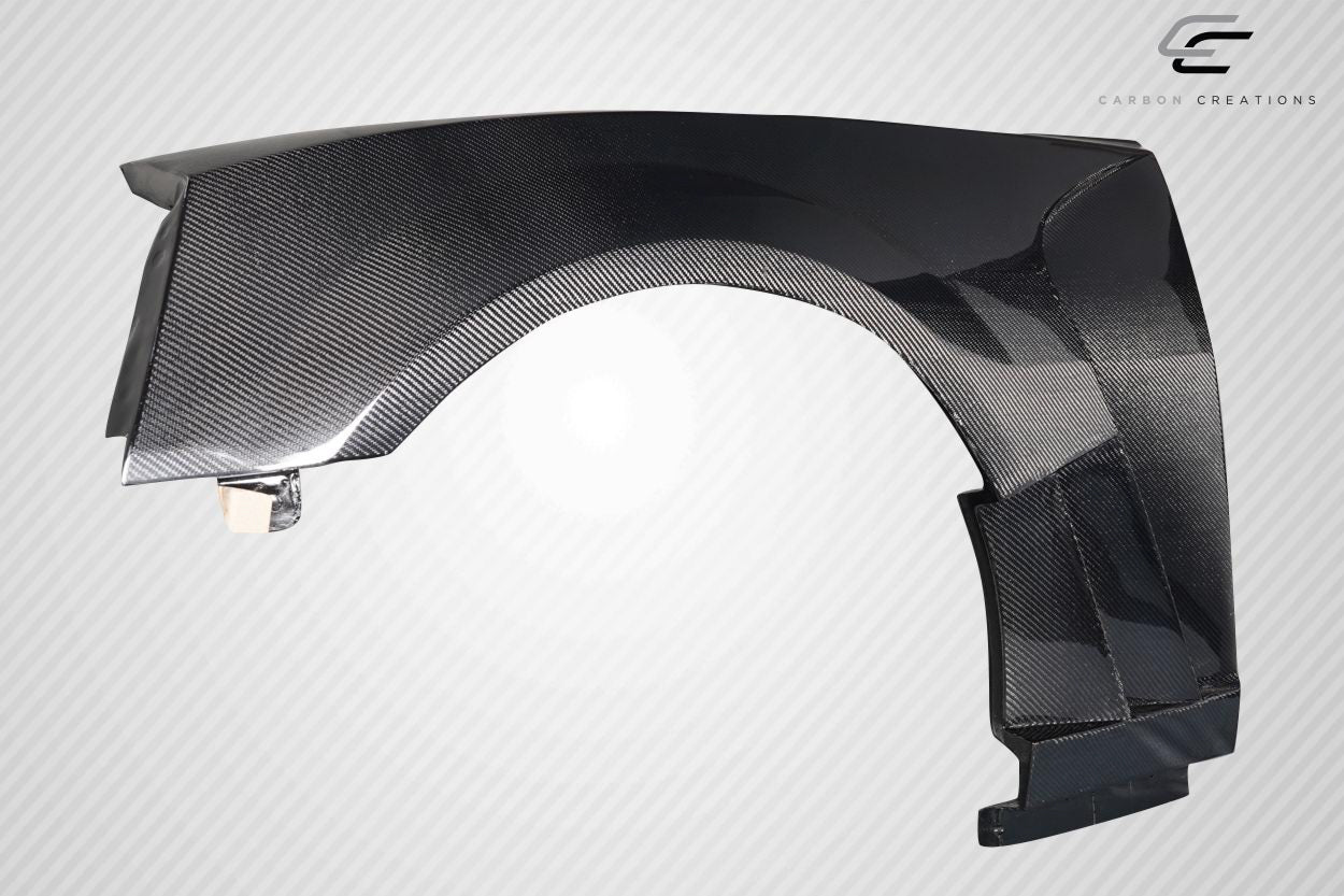 Carbon Creations Front Fenders Compatible With 2010-2015 Chevrolet Camaro - 2 Piece - 117038