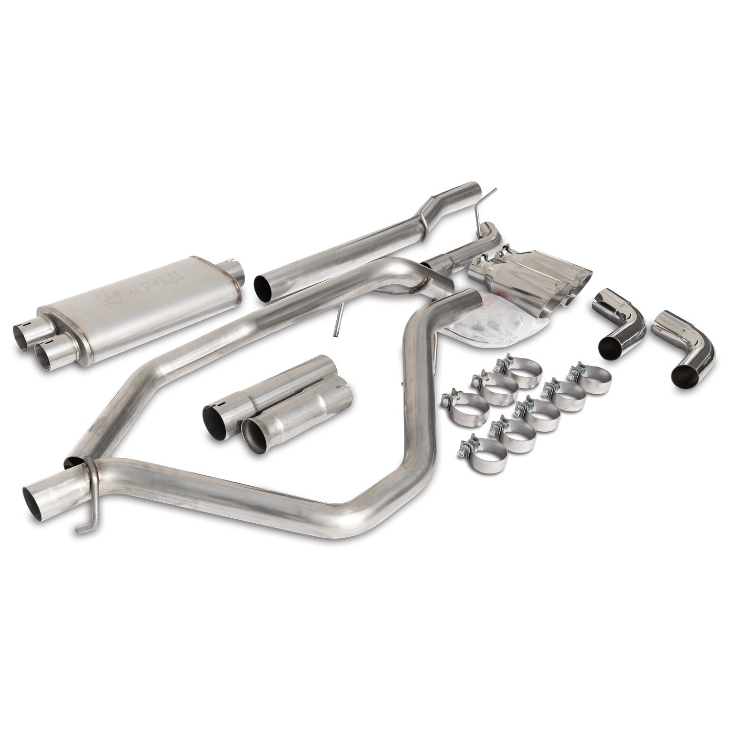 2014-2019 GM 1500 Cat-Back Exhaust Systems Dual Exit ppepower