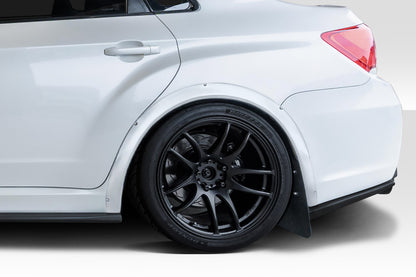 Extreme Dimensions Duraflex Rally Rear Fender Flares Compatible With 2011-2014 Subaru WRX - 2 Piece - 117042