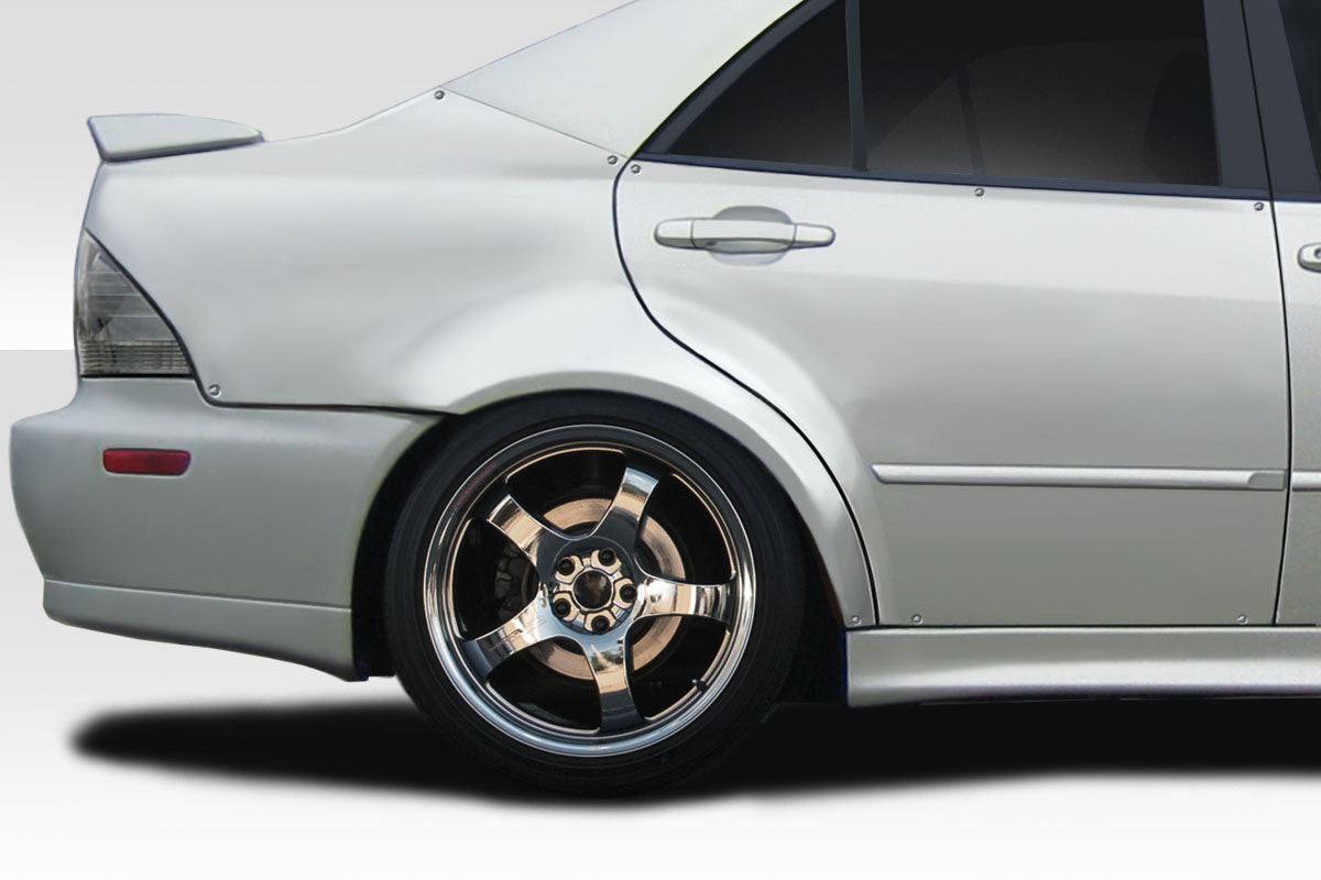Extreme Dimensions Duraflex ACR Rear Fender Flares Compatible With 2000-2005 Lexus IS - 4 Piece - 117044