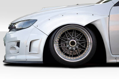 Extreme Dimensions Duraflex MTR Wide Body Front Fenders Flares Compatible With 2011-2014 Subaru WRX - 4 Piece - 117057