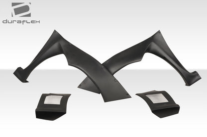 Extreme Dimensions Duraflex MTR Wide Body Front Fenders Flares Compatible With 2011-2014 Subaru WRX - 4 Piece - 117057