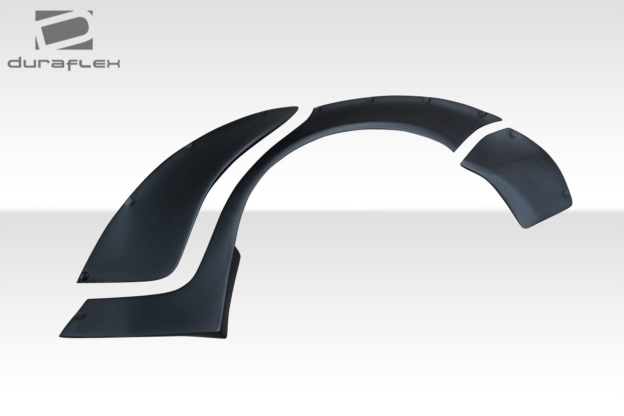 Extreme Dimensions Duraflex Magna Wide Body Rear Fender Flares Compatible With 2011-2014 Subaru WRX - 6 Piece - 117059