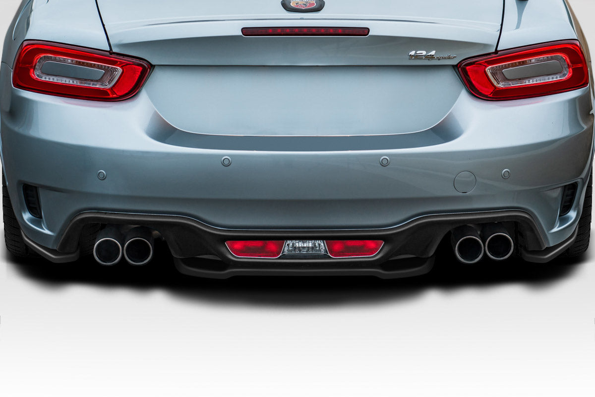 Extreme Dimensions Duraflex Speed Rear Lip Add On Spoiler Compatible With 2017-2020 Fiat 124 Spider Abarth - 3 Piece - 117067