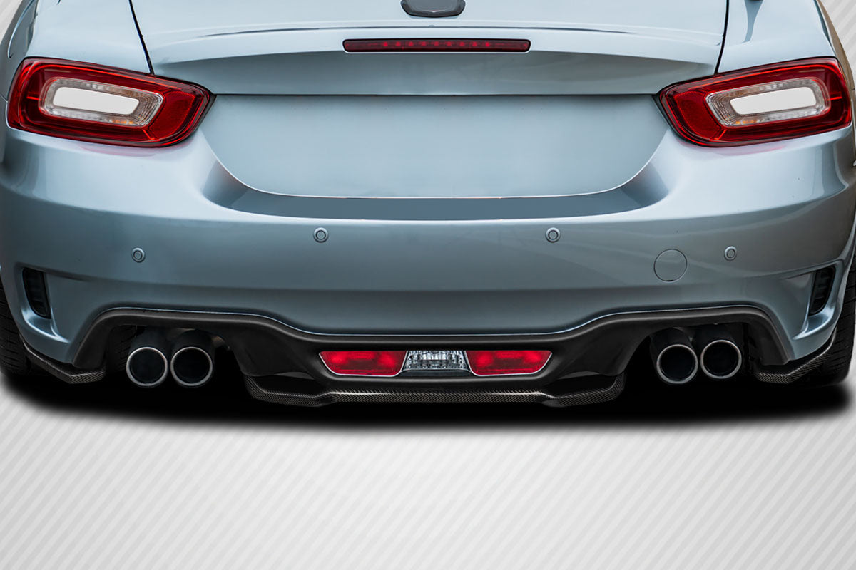 Carbon Creations Speed Rear Lip Add On Spoiler Compatible With 2017-2020 Fiat 124 Spider - 3 Piece - 117068