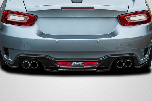 Carbon Creations Speed Rear Lip Add On Spoiler Compatible With 2017-2020 Fiat 124 Spider - 3 Piece - 117068