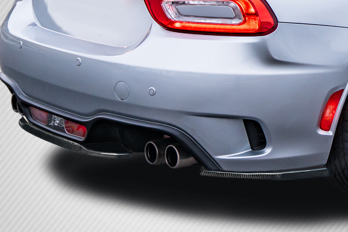 Carbon Creations Speed Rear Lip Add On Spoiler Compatible With 2017-2020 Fiat 124 Spider - 3 Piece - 117068