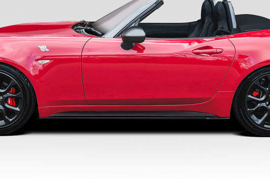 Extreme Dimensions Duraflex Speed Sideskirts Compatible With 2017-2020 Fiat 124 Spider - 2 Piece - 117071