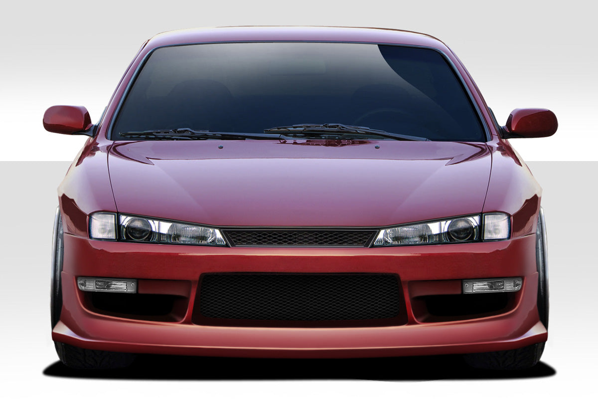 Extreme Dimensions Duraflex Super Drift Front Bumper Cover Compatible With 1997-1998 Nissan 240SX - 1 Piece - 117073