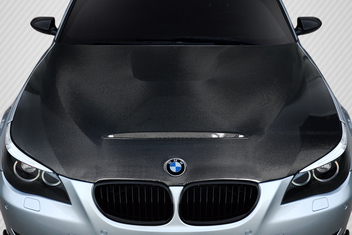 Carbon Creations GTS Hood Compatible With 2004-2010 BMW 5 Series - 1 Piece - 117081