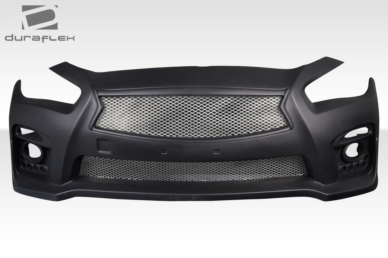 Extreme Dimensions Duraflex Bltz Front Bumper Cover Compatible With 2014-2018 Infiniti Q50 - 1 Piece - 117096