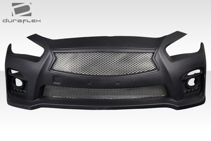 Extreme Dimensions Duraflex Bltz Front Bumper Cover Compatible With 2014-2018 Infiniti Q50 - 1 Piece - 117096
