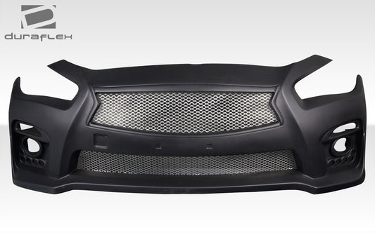 Extreme Dimensions Duraflex Bltz Front Bumper Cover Compatible With 2014-2018 Infiniti Q50 - 1 Piece - 117096
