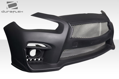 Extreme Dimensions Duraflex Bltz Front Bumper Cover Compatible With 2014-2018 Infiniti Q50 - 1 Piece - 117096