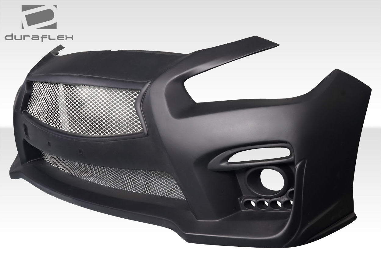Extreme Dimensions Duraflex Bltz Front Bumper Cover Compatible With 2014-2018 Infiniti Q50 - 1 Piece - 117096