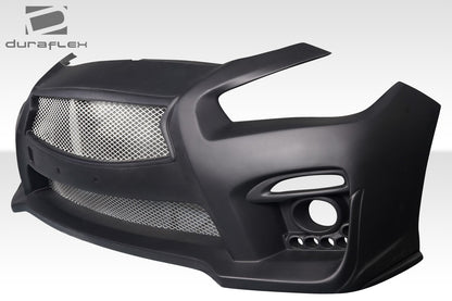 Extreme Dimensions Duraflex Bltz Front Bumper Cover Compatible With 2014-2018 Infiniti Q50 - 1 Piece - 117096