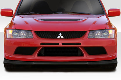 Extreme Dimensions Duraflex VRS V2 Front Bumper Cover Compatible With 2003-2006 Mitsubishi Evolution - 2 Piece - 117099