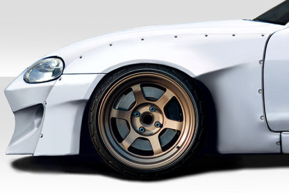 Extreme Dimensions Duraflex RBS Wide Body Front Fenders Flares Compatible With 1999-2005 Mazda Miata - 2 Piece - 117101