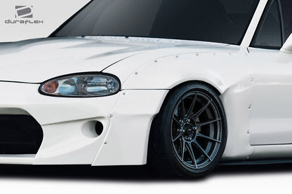 Extreme Dimensions Duraflex RBS Wide Body Front Fenders Flares Compatible With 1999-2005 Mazda Miata - 2 Piece - 117101