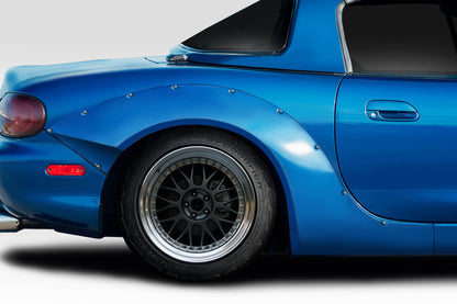 Extreme Dimensions Duraflex RBS Wide Body Rear Fender Flares Compatible With 1999-2005 Mazda Miata - 2 Piece - 117102