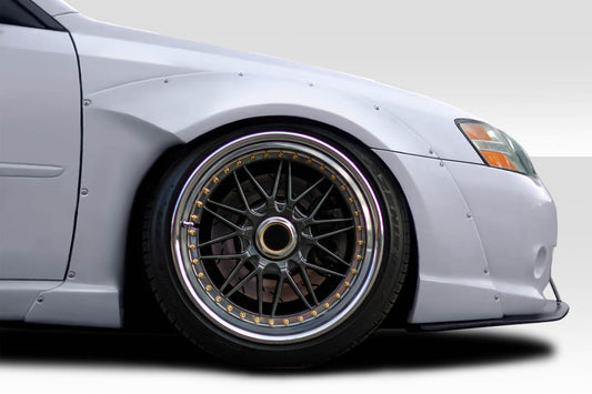 Extreme Dimensions Duraflex MSR Wide Body Front Fenders Flares Compatible With 2005-2009 Subaru Legacy - 4 Piece - 117126