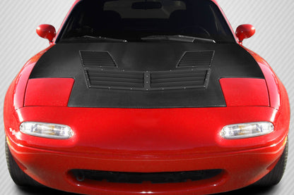 Carbon Creations Iceman Hood Compatible With 1990-1997 Mazda Miata - 1 Piece - 117133