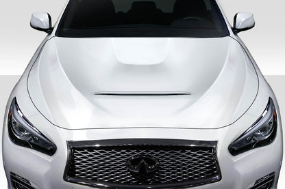 Extreme Dimensions Duraflex GTS Look Hood Compatible With 2014-2023 Infiniti Q50 - 1 Piece - 117138