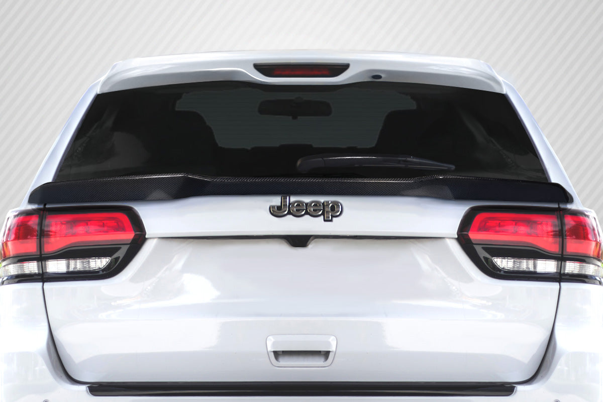 Carbon Creations Altero Mid Wing Spoiler Add On Spoiler Compatible With 2014-2022 Jeep Grand Cherokee - 1 Piece - 117157