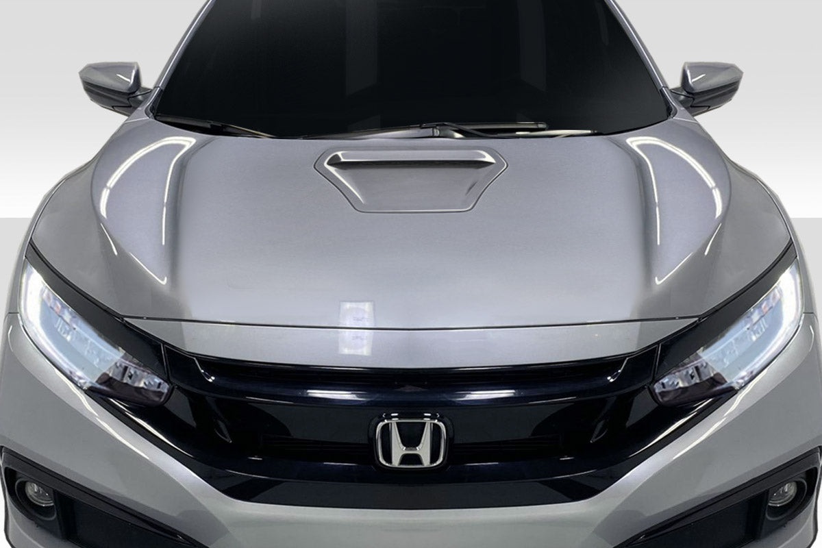 Extreme Dimensions Duraflex Type R Look Hood Compatible With 2016-2021 Honda Civic - 1 Piece - 117164