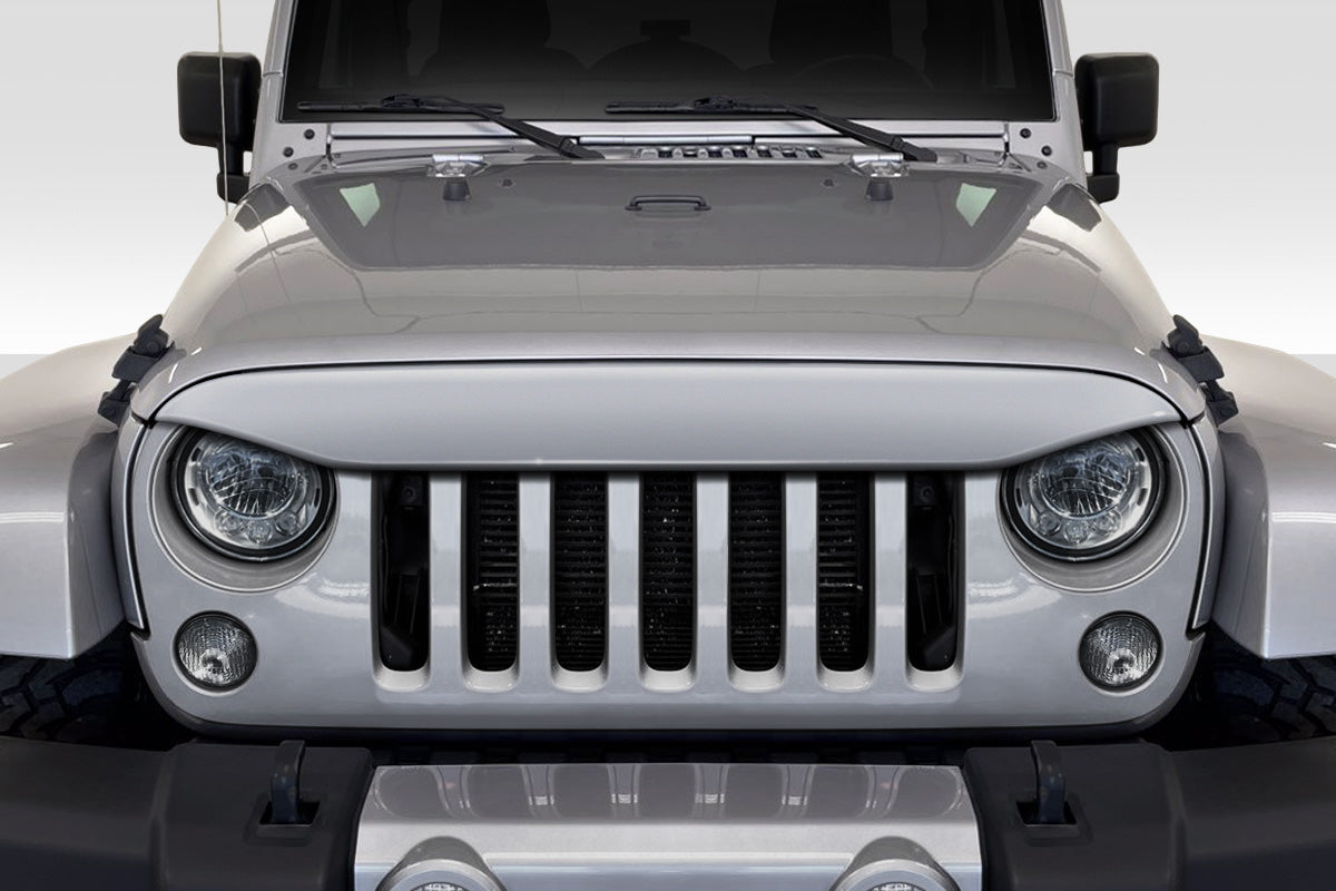 Extreme Dimensions Duraflex Hawkley Light Brow Compatible With 2007-2018 Jeep Wrangler JK - 1 Piece - 117166