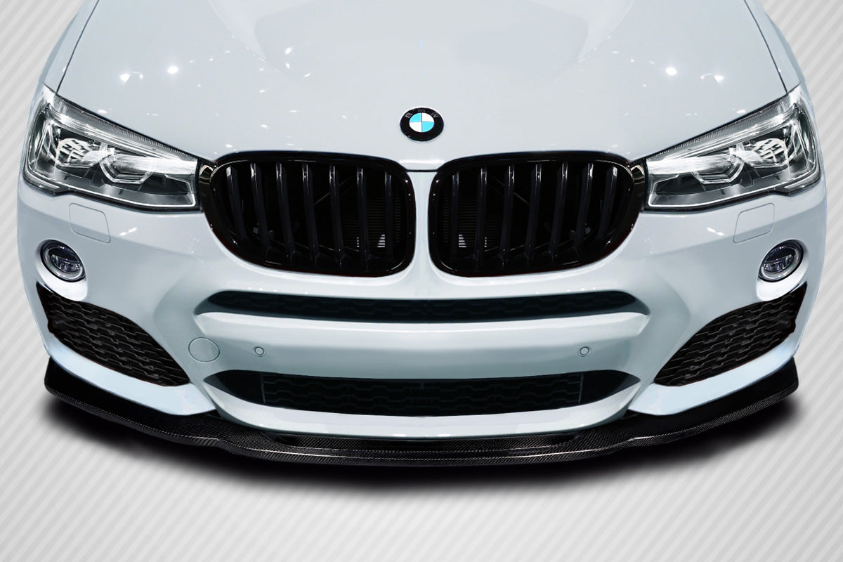 Carbon Creations CS Front Lip Spoiler Compatible With 2015-2017 BMW X3 - 1 Piece - 117169
