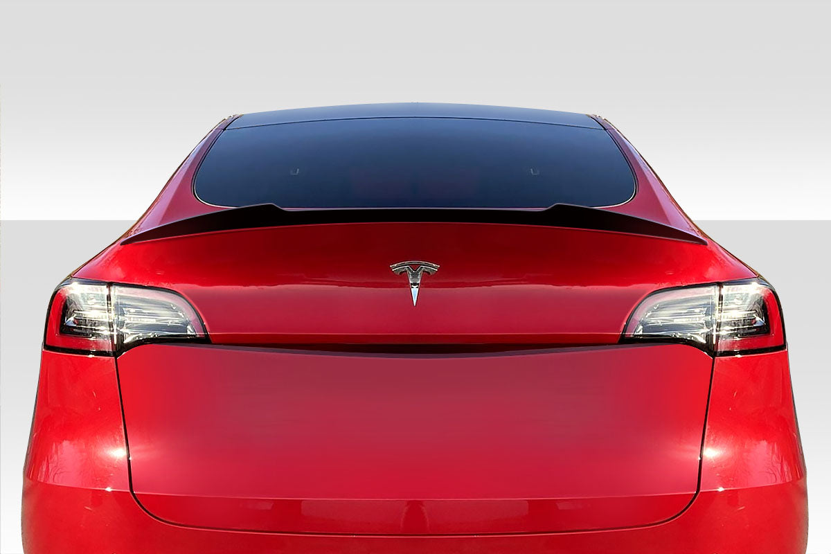 Extreme Dimensions Duraflex Evera Wing Spoiler Compatible With 2020-2024 Tesla Model Y - 1 Piece - 117170
